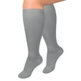 thumbnail image 1 of Rigardu socks for women Plus Size Solid Color All Season Versatile And Comfortable Casual Sports Pressure Stockings Grey+4XL, 1 of 5