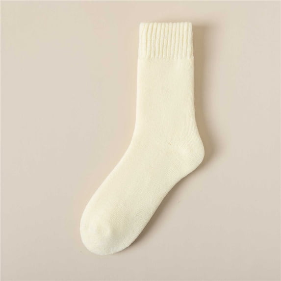 Rigardu socks for women Thermal Socks For Men And Women Heated Winter Boot Socks Insulated For Cold Weather Warm Fuzzy Socks Gifts For Women Yellow+One size