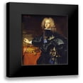 thumbnail image 1 of Rigaud, Hyacinthe 12x13 Black Modern Framed Museum Art Print Titled - Portrait of King Philip V of Spain, 1 of 5