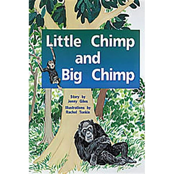 Rigby PM Plus: Little Chimp and Big Chimp: Individual Student Edition Red (Levels 3-5) (Paperback)