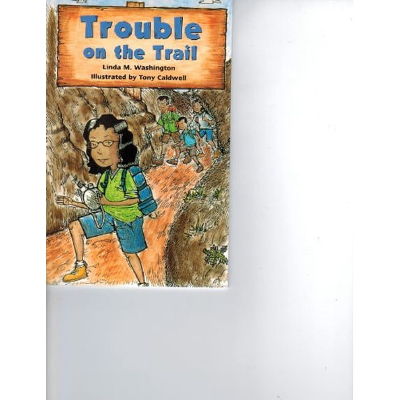 Pre-Owned Rigby on Our Way to English: Leveled Reader Grade 4 (Level P) Trouble on the Trail (On Our Way English) Paperback