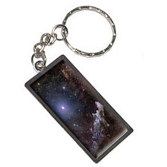 Rigel And Witch Head Nebula Galaxy Universe Keychain Key Chain Ring