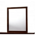 thumbnail image 1 of Riggins Contemporary Style Mirror In Brown Cherry Finish, 1 of 2