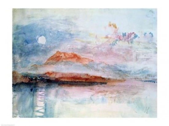 Righi after 1830 Canvas Art - JMW Turner (24 x 18)