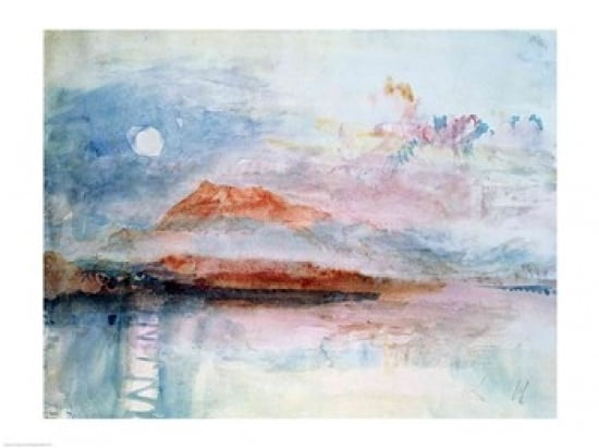 Righi after 1830 Canvas Art - JMW Turner (36 x 24)