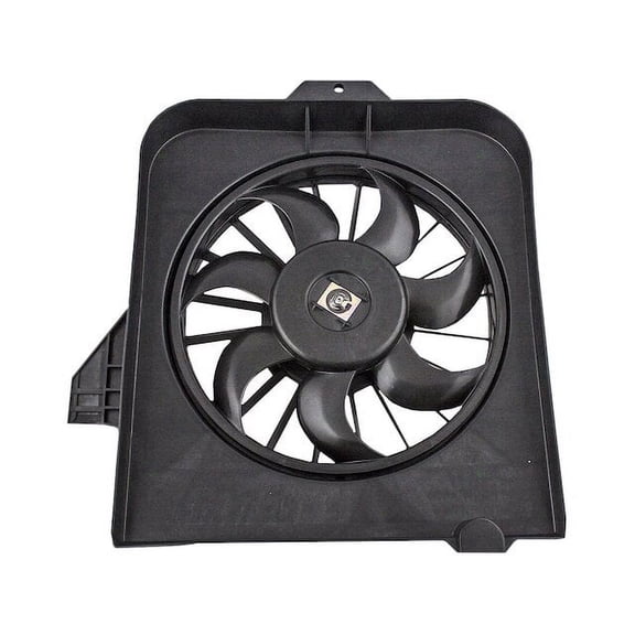 Right A/C Condenser Fan Assembly - Compatible with 2001 - 2005 Dodge Caravan 2002 2003 2004
