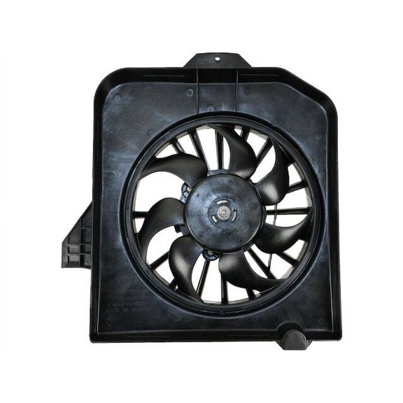 Right A/C Condenser Fan Assembly - Compatible with 2001 - 2005 Dodge Grand Caravan 2002 2003 2004