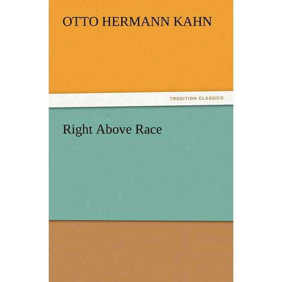 Right Above Race (Paperback)