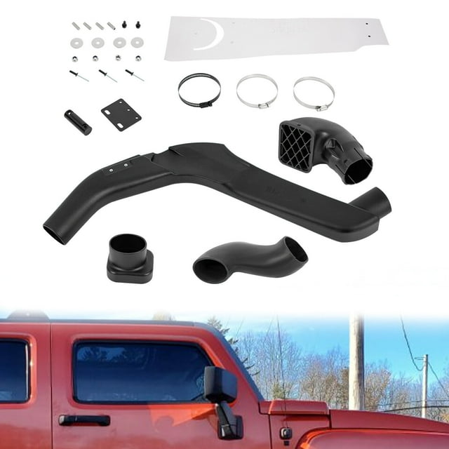Right Air Intake Snorkel Kit ColdAir for 20082009 Isuzu Hummer H3 H3T