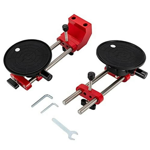 Right Angle 90 Degree Stone Seam Setter with 6.5" Suction Cup, Stone Seaming Tool, Seam Joiner and Seam Leveler, Height Adjustment, for Stone, Granite, Marble, Slab Installation
