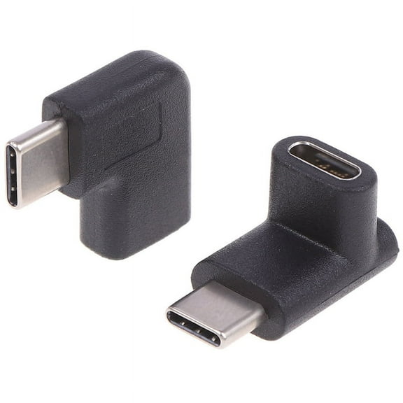Right Angle 90 Degree USB 3.1 Type C Male To Female USB-C Converter Adapter