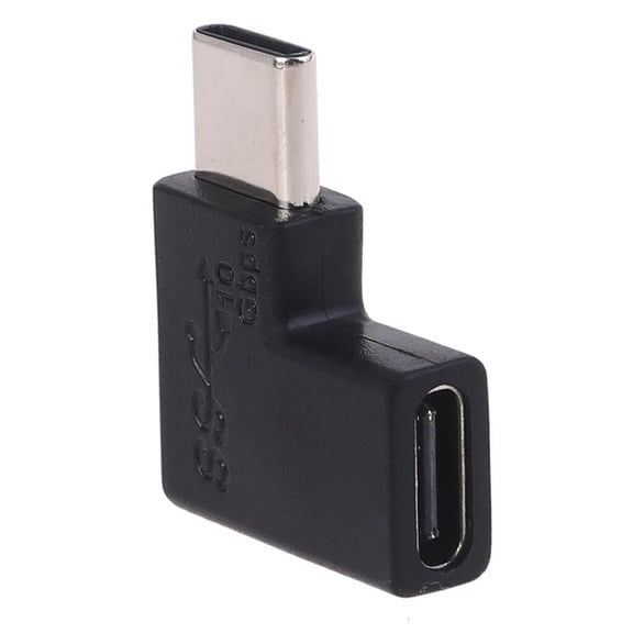 Right Angle 90 Degree USB 3.1 Type C Male to Female USB-C Converter Adapter