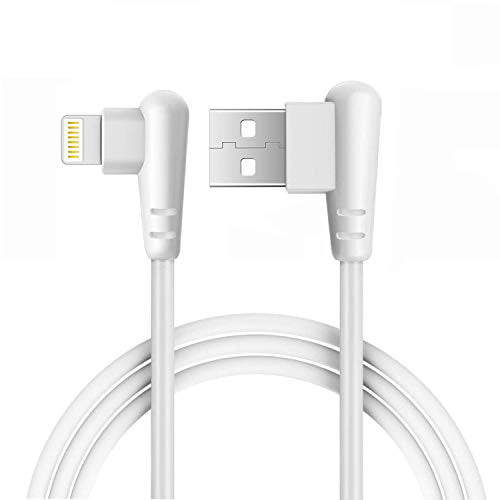 2m 6ft Angled Lightning to USB Cable - Lightning Cables