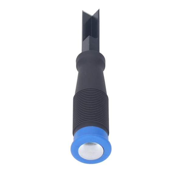 Right Angle Chisel Chrome Vanadium Steel TPR Handle Square Corner Chisel for Woodworking Slotting Cutting