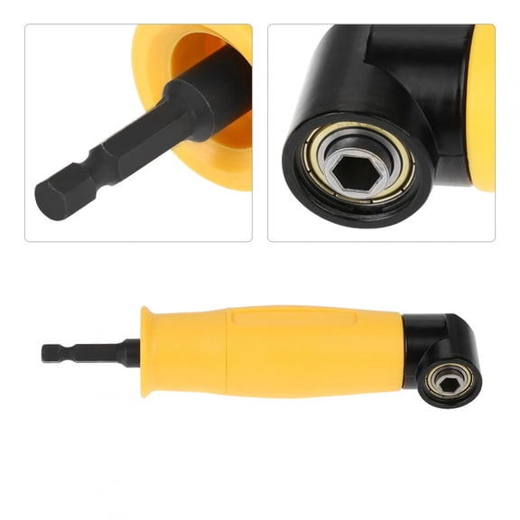 Right Angle Drill Adapter, 90 Degree Extension for Sockets Drills, Heat Resistant Handle
