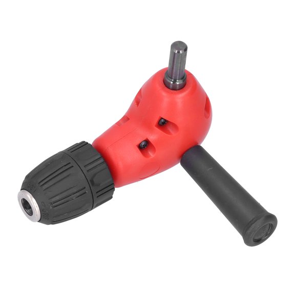 Right Angle Drill Adapter with 3-Jaw Chuck - 90 Degree Bend Extension for Precision Repair and Tight Spaces