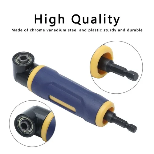Right Angle Drill Adaptor 90 Degree Drills Attachment Extension Driver