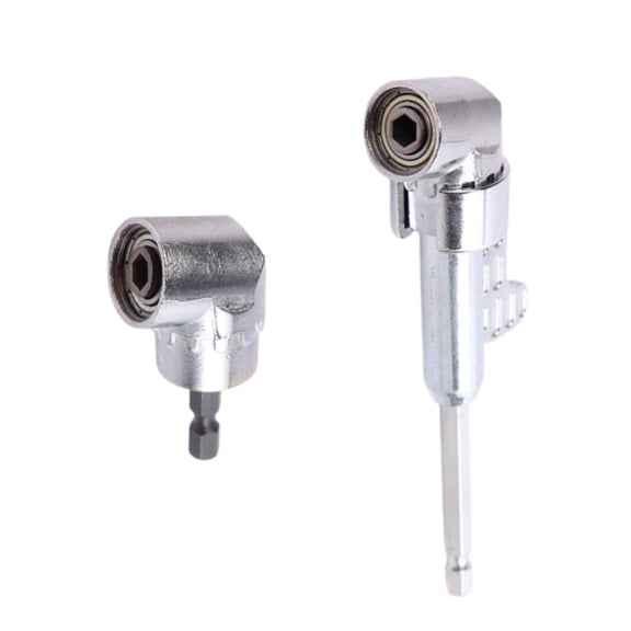 Right Angle Drill Adt 105 Degree Angle Adapter, 1/4" Hex Shank Screwdriver Extension for Impact Drivers, Tight Space Drilling and Recessed Screw Driving Applications