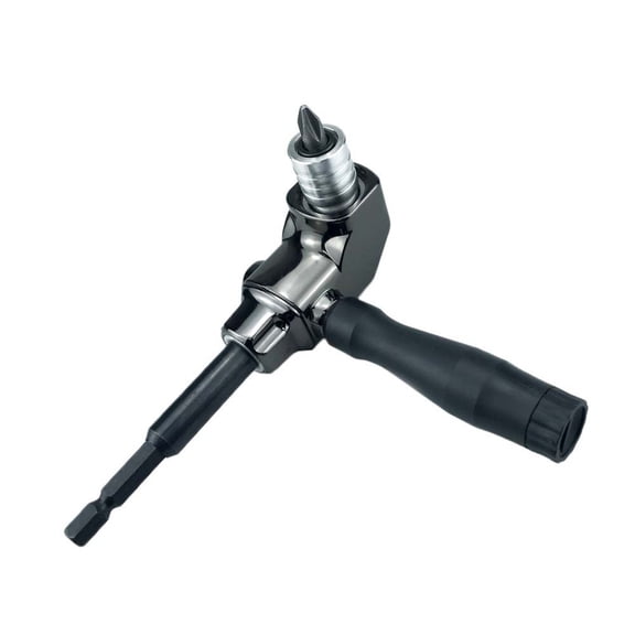 Right Angle Driver Quick Release 1/4inch Drive Bits Self-Locking 90 Degree