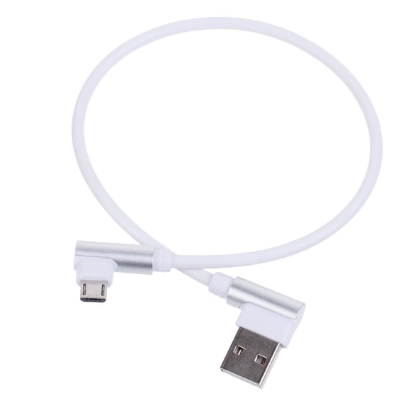 Right Angle Fast Charging Cable Data Wire Portable Micro USB Charger Wire Cord USB 2.0 Sync Data Line for Phone Tablet