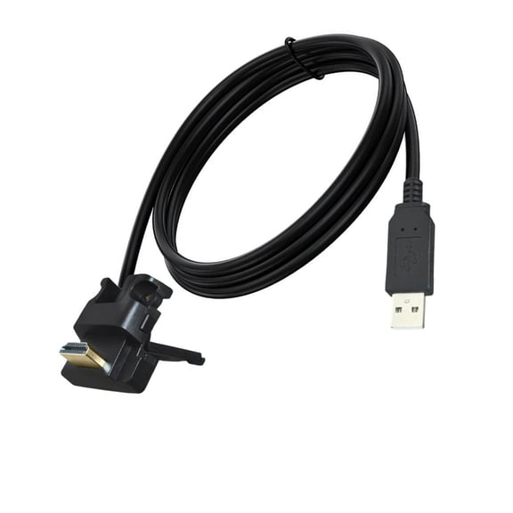 Right Angle HDTV USB 2.0 Cable 2m Length For IPP3320 Payment Terminal Device