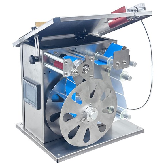 Right Angle Labeling Machine 90 Degree Corner Labeler Sticker Sealing Labeling Machine