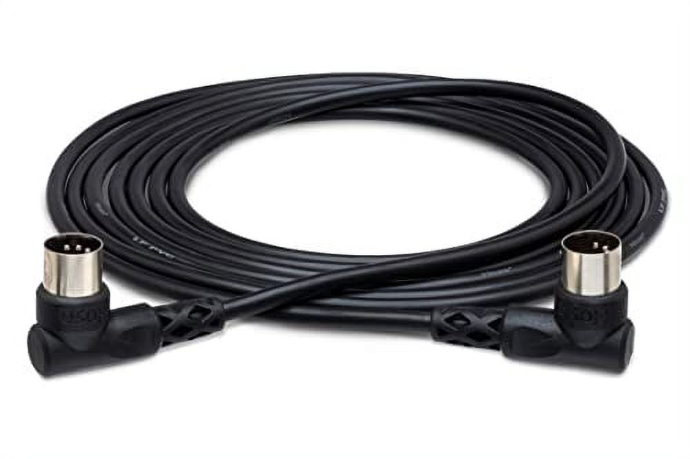 RightAngle MIDI Cable, RightAngle 5Pin DIN To Same, 10 Ft