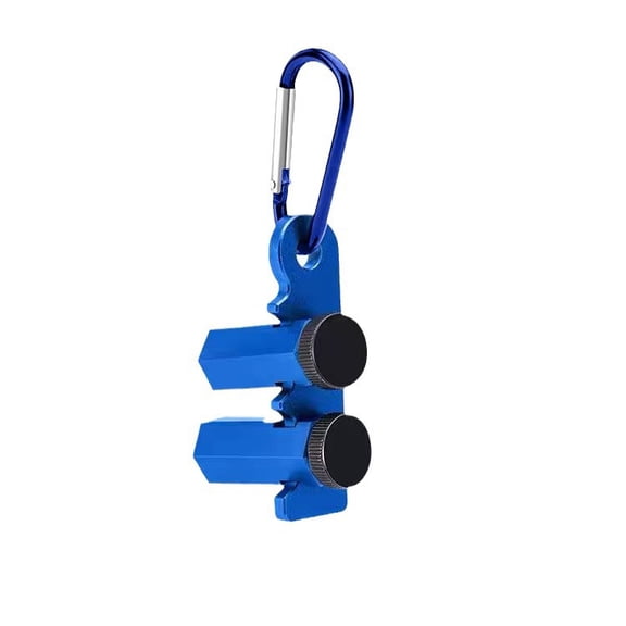 Right Angle Ruler Clamp, 90 Degree Positioning Square Aluminum Alloy Clamping Squares, Blue Carpenter Framing Square Tool for Woodworking