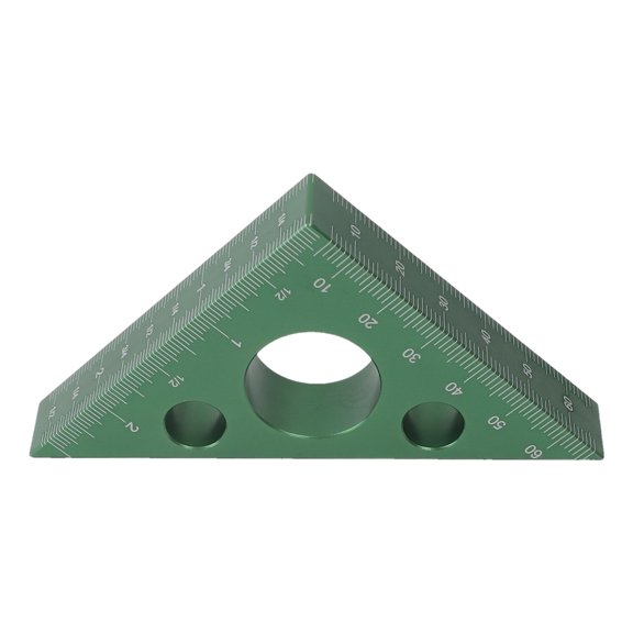 Right Angle Ruler Woodworking Triangle Ruler Height Measuring Gauging Tool