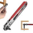 thumbnail image 1 of Right Angle Screwdriver, 90° Low Profile Offset Ratcheting Driver with 2 Bits – 1/4" Hex Mini Angle Tool for Tight Space & Corner Repair, 1 of 10