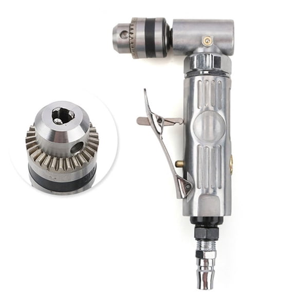 Right Angle The Grinder 1/4 High Speed 90° Elbow Right Angle Drill Pneumatic