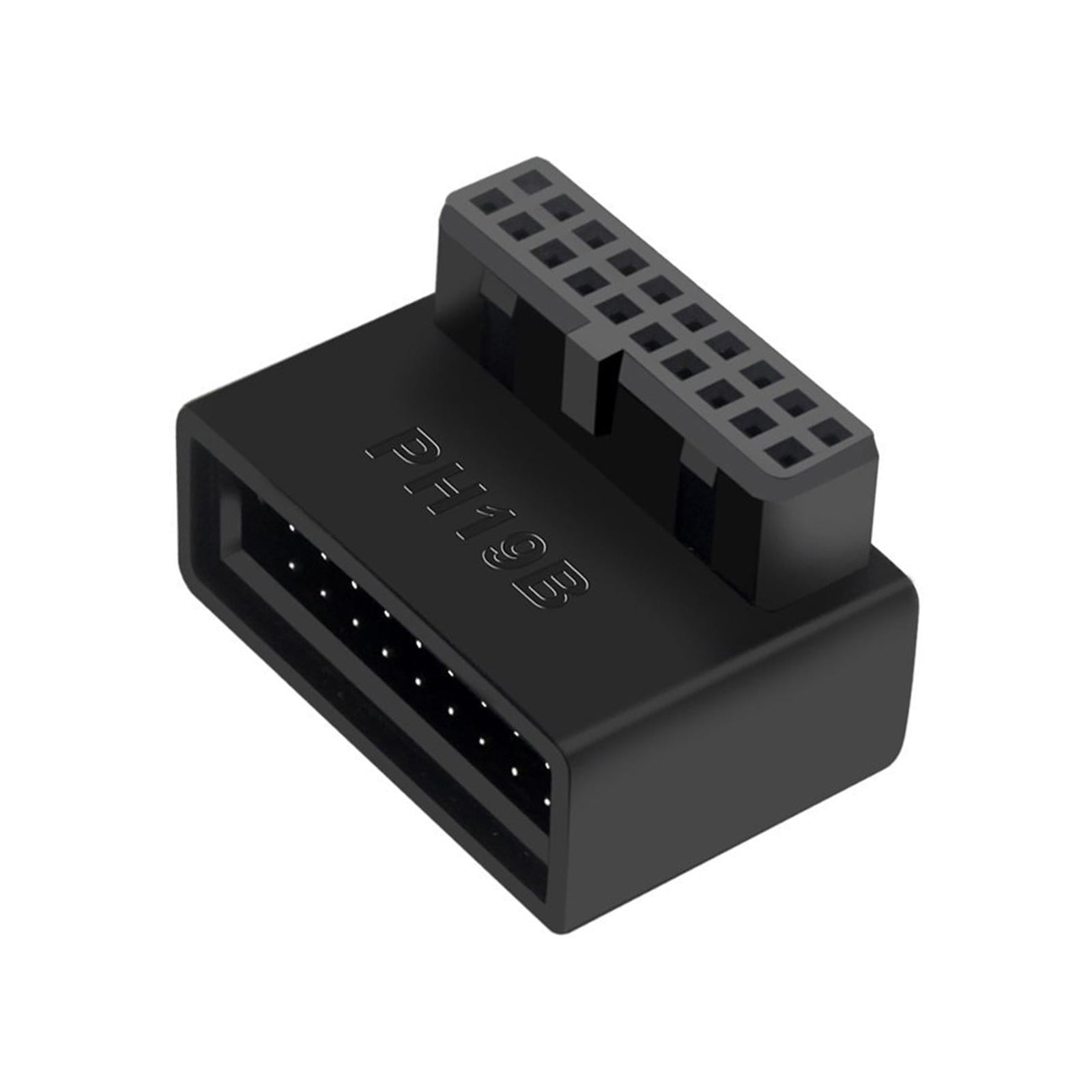 Right angle usb 3 0 90 degree motherboard adapter data transfer for pc
