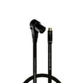 thumbnail image 1 of Right Angle XLR Male to RCA Female - 0.5 Feet - Black - Pro 3-Pin Microphone Connector for Powered Speakers, Audio Interface or Mixer for Live Performance & Recording 0.5 Feet Black, 1 of 7