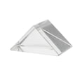 thumbnail image 1 of Right Angled Prism, 1.5" (38mm) Size - 90x45x45 Degree Nominal Angles - Triangular - Non-Optically Worked Glass - Physics, Light Refraction & Wavelength Experiments, Photography - Eisco Labs, 1 of 1