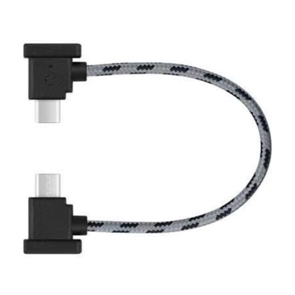 Right Angled USB C to USB 5Pin Adapter Cable 90 Degree L Shape for Mini 2/Air 2 UAV Controllers and Smartphones