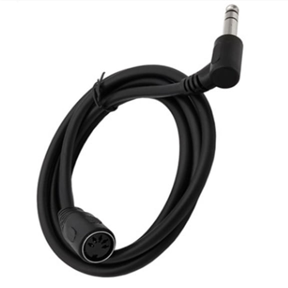 Right Angles 6.35mm to 5Pin Sound Cable 6.35mm To 5Pin Electronic Keyboards Cable, Sound Transfer