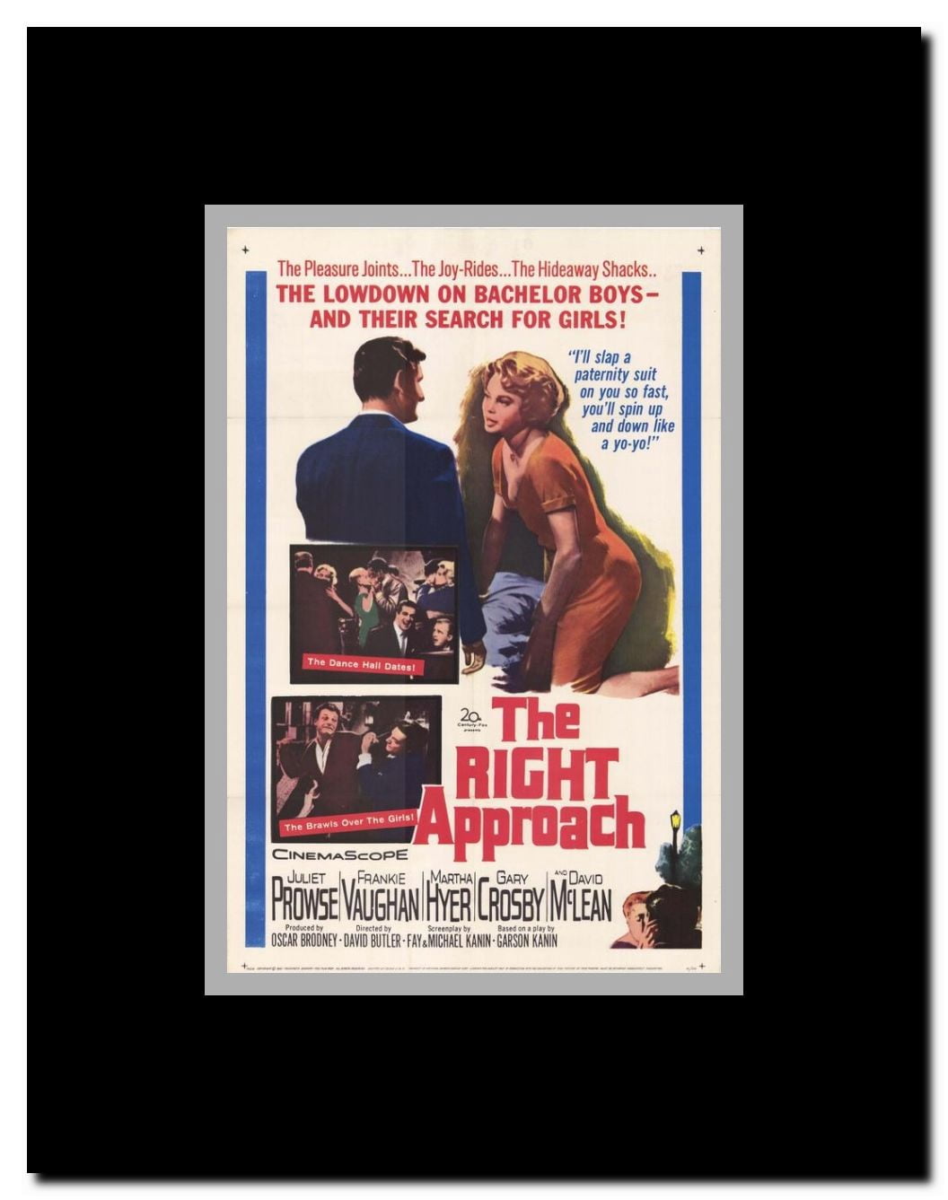 Right Approach Framed Movie Poster