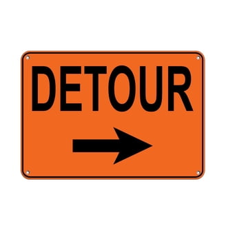 Detour Sign