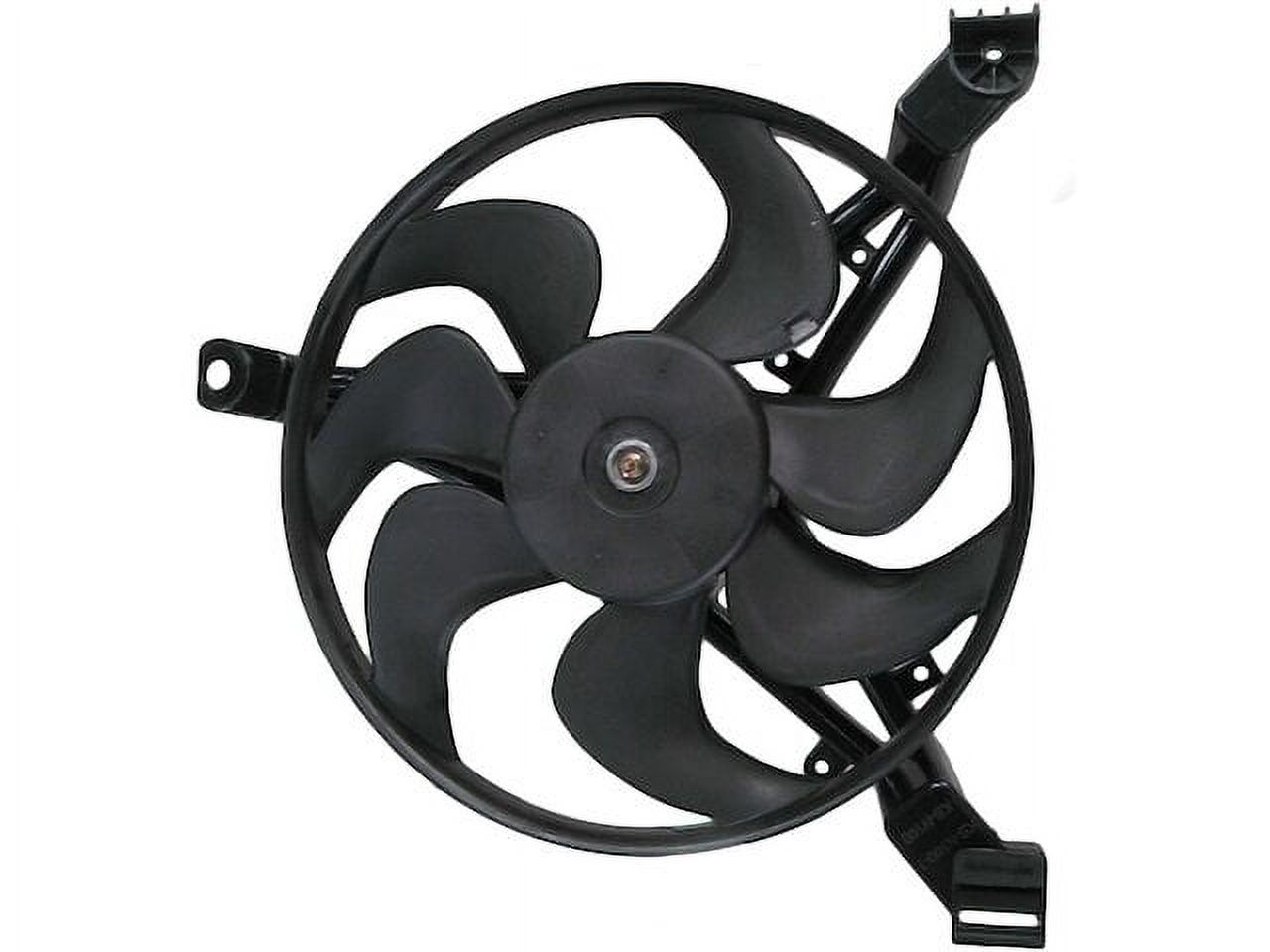 Right Auxiliary Fan Assembly Compatible with 1998 2001 Chevy Lumina