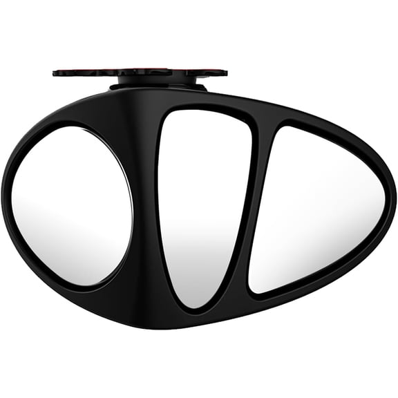 Right Blind Spot Mirror 1-Pack Side View Mirror Blindspot with Three-sided Lens Car Convex Wide Angle Mirror
