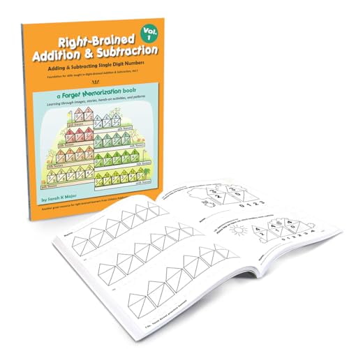 Pre-Owned Right-Brained Addition & Subtraction (Paperback) 1936981548 9781936981540