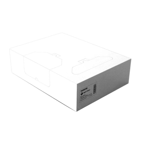 Right Choice Black 1.6 Mil LDPE 60-Gal Can Liner, 48 x 50 inch -- 100 per case