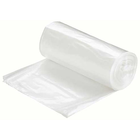 Right Choice Clear 1.0 Mil LLDPE Coreless Can Liner Roll, 36 x 58 inch -- 100 per case