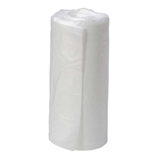 Right Choice Natural 8 Mic HDPE 12/16-Gallon Can Liner, 24 x 33 inch -- 1000 per case