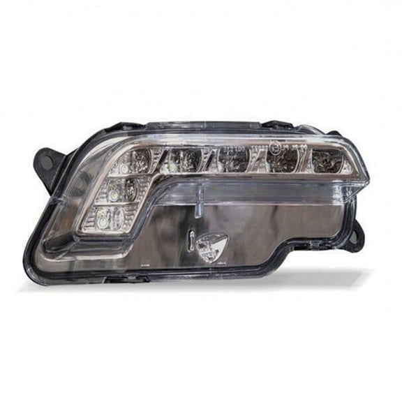 Right Daytime Running Light LED Fog Lamps Driver for W212 E300 E350 E500 E550 09-13 2128200856,1 * Daytime Running Lights Right,Black