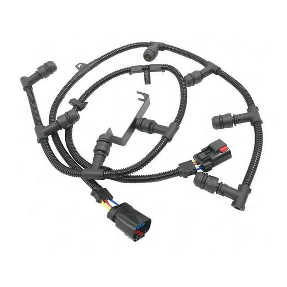 Right Diesel Glow Plug Wiring Harness - Compatible with 2004 - 2010 Ford E-350 Super Duty 6.0L V8 Diesel 2005 2006 2007 2008 2009