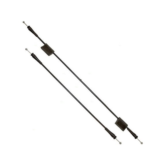 Right Door Latch Cable - Compatible with 1992 - 1998 Ford E-350 Econoline 1993 1994 1995 1996 1997