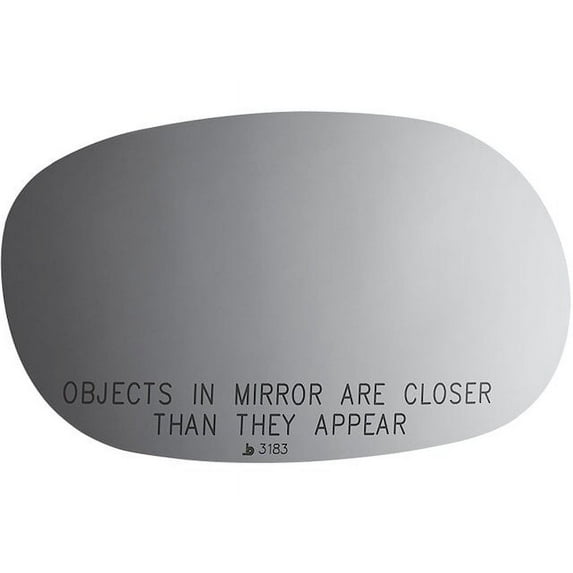 Right Door Mirror Glass - Compatible with 1978 - 1979 Chevy Nova