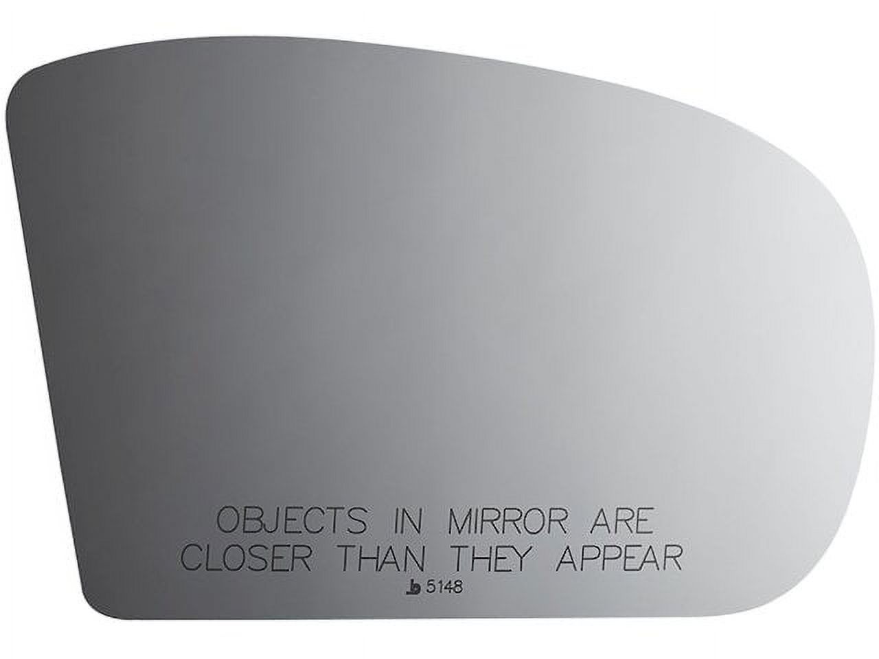 686RC CarMirrorBazar Passenger Side Mirror Glass For 07-09 Mercedes-Benz E AMG Class – 7 1/4 Inch, With Adhesive Pad