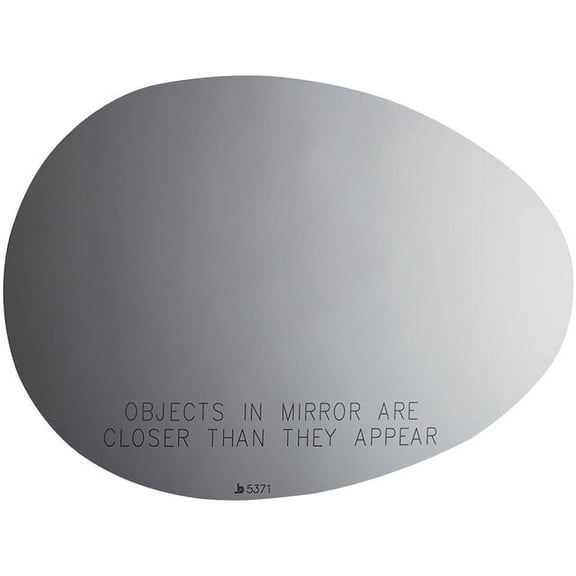 Right Door Mirror Glass - Compatible with 2011 - 2012 Mini Cooper Countryman